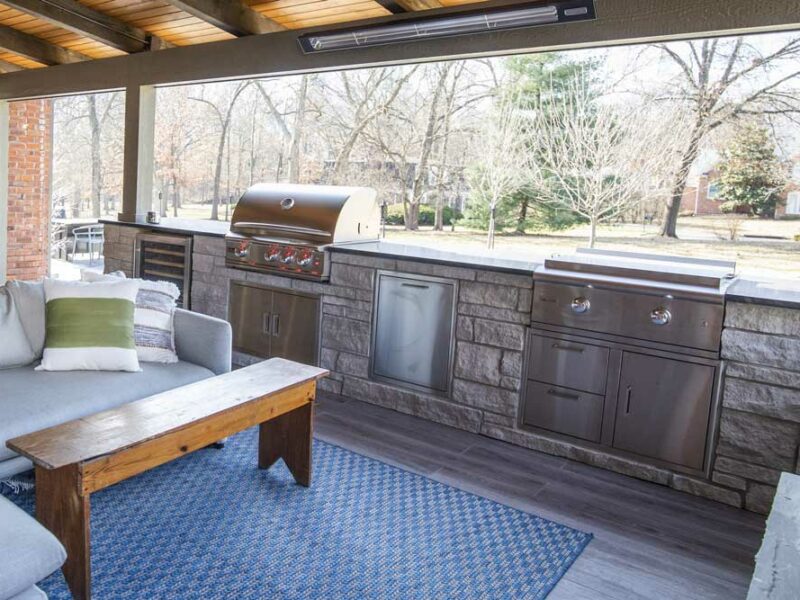 outdoor kitchens custom design