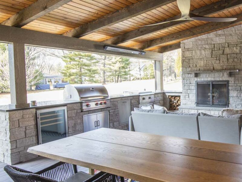 outdoor kitchens custom design