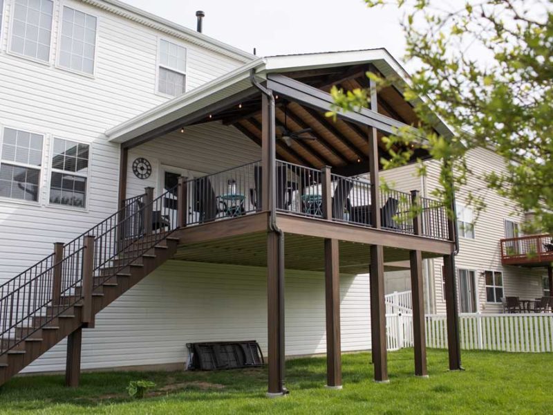Covered Deck Elevated