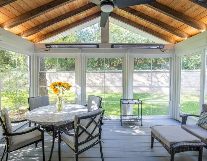 Three Season Room with Skylights Creve Coeur MO