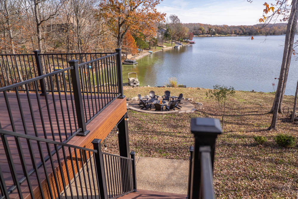 Lake House Covered Deck Innsbrook, Missouri