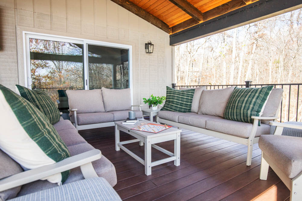 Lake House Covered Deck Innsbrook, Missouri