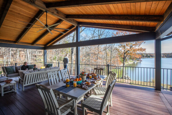 Lake House Covered Deck Innsbrook, Missouri