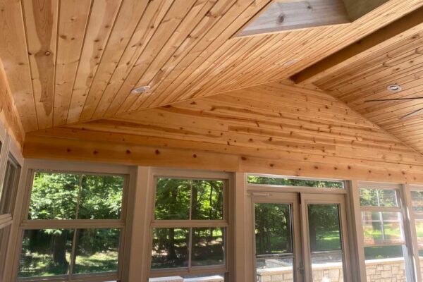 Three Season Room ceiling in Ladue, MO