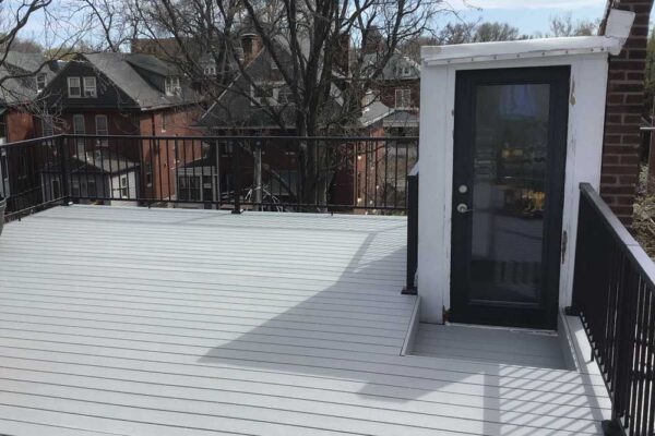 Rooftop deck in St. Louis City, MO