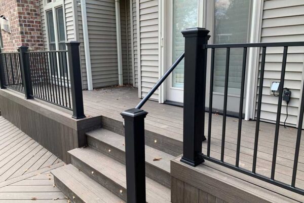 Open drop down deck in Webster Groves, MO