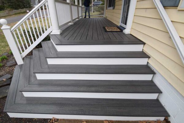 Deck stairs in Webster Groves, MO