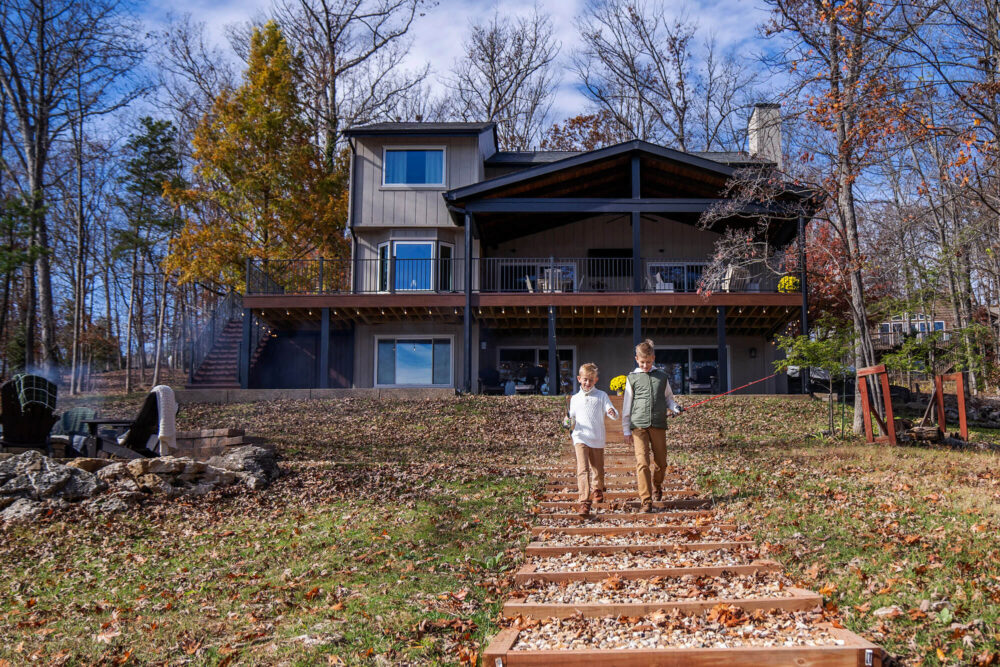 Lake House Covered Deck Innsbrook, Missouri