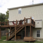 Old deck in Glendale, Missouri