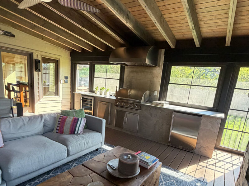 Three Season Room Shed Style Roof Olivette Missouri