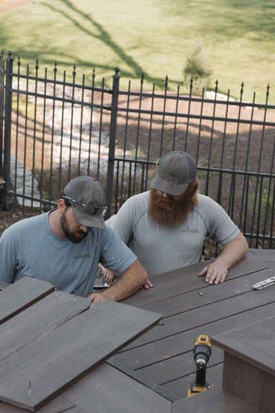 California Custom Decks deck builders